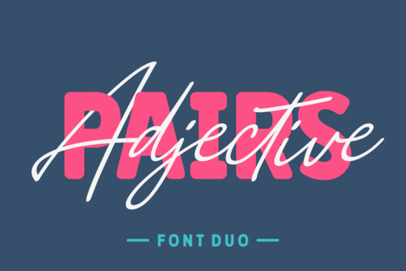 An Editorial Designer's Review of the Adjective Pairs Typeface