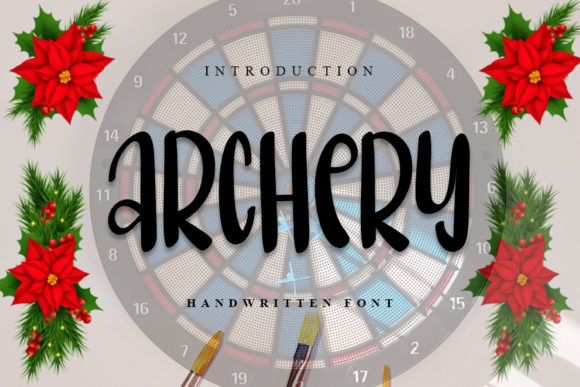 Archery Font: Enhancing Editorial Designs with Handwritten Typography