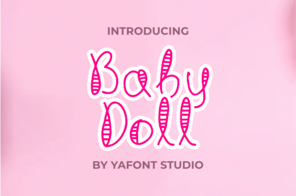Baby Doll: A Friendly Handwritten Font for Modern Campaigns