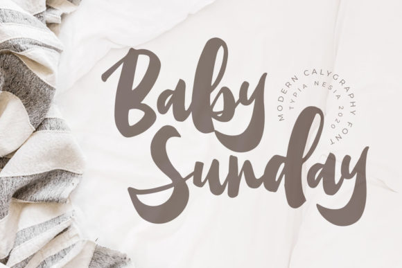 Baby Sunday: A Bold Handwritten Font for Your Brand Story