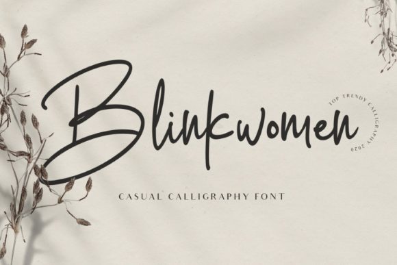Blinkwomen Font for Modern Editorial Design