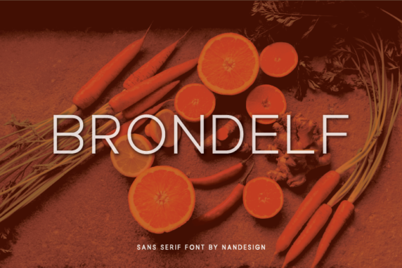 Brondelf: A Sans Serif Font That Elevates Your Handmade Creations