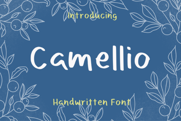 Camellio: A Handwritten Font for Creators and Crafters