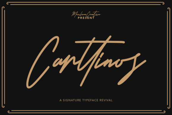 Carttinos: An Elegant Handwritten Font for Crafters and Creators