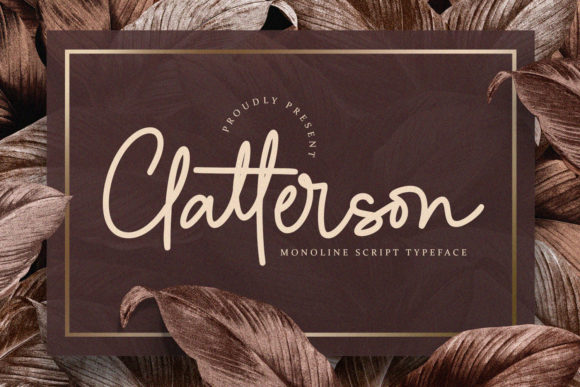 Clatterson: A Fresh Take on Casual Script Typography
