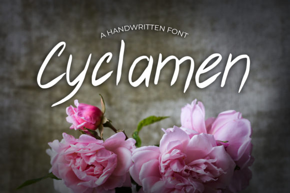 Cyclamen: A Timeless Handwritten Font for Modern Digital Design
