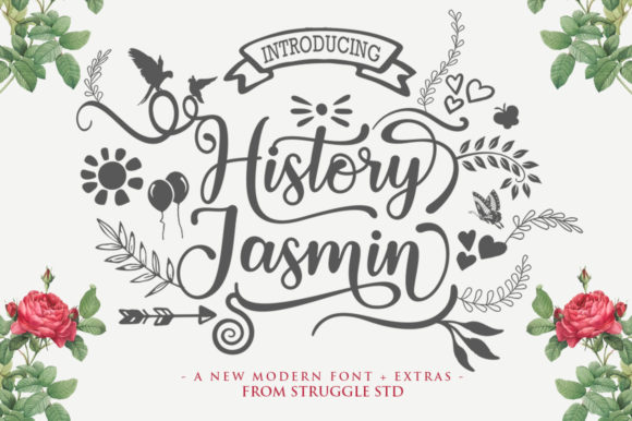 Designing with History Jasmin: A Handwritten Font Review