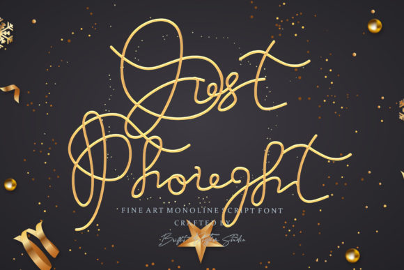 Elevate Your Brand Communication with the Just Thought Font