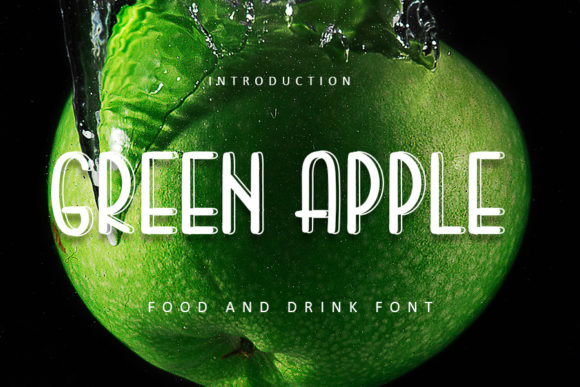Green Apple Font: The Casual Script for Web Design Projects