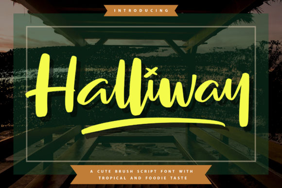 Halliway Font Review for Editorial Design