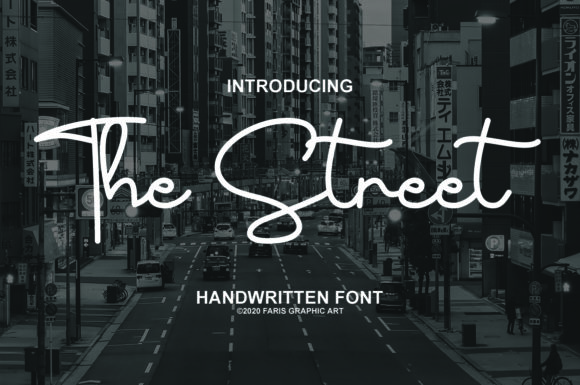 How The Street Font Adds Flow and Elegance to Campaign Visuals