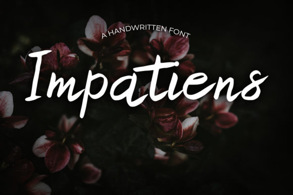 Impatiens: A Handwritten Font That Brings Warmth to Handmade Products