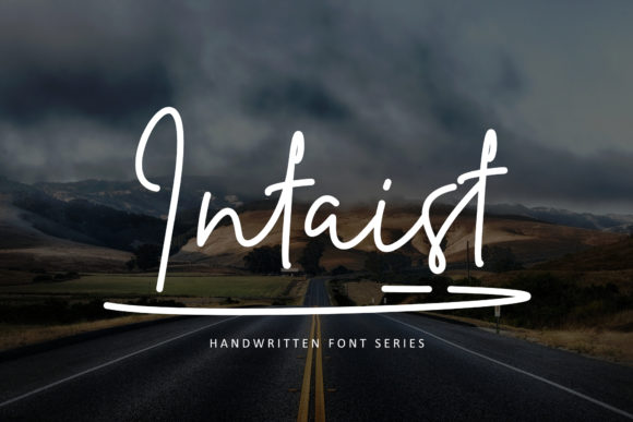 Intaist: The Handwritten Font for Elegant Editorial Design