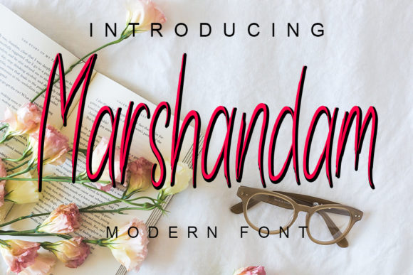Marshandam: A Thin Script Font for Creative Impact