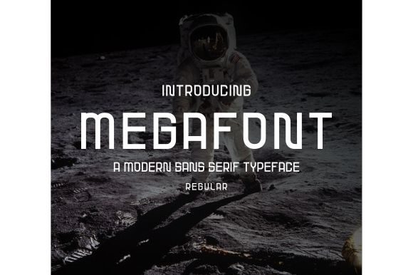 Mega Font for Creative Product Labels and Packaging