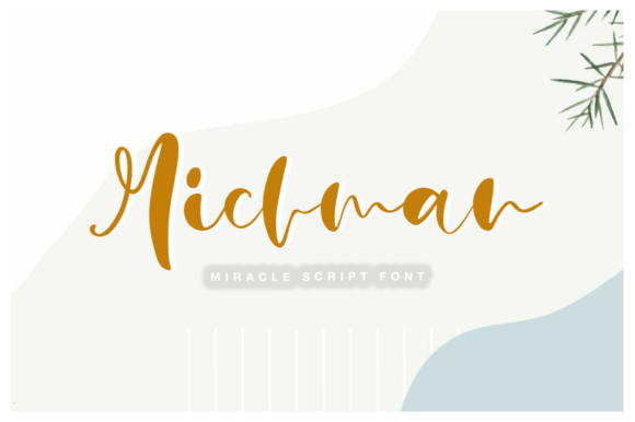 Michman: A Versatile Handwritten Font for Creative Branding