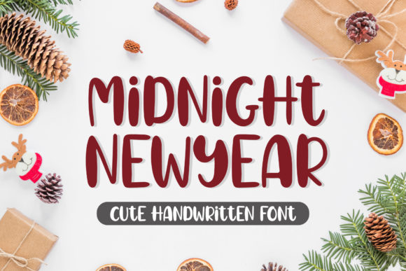 Midnight New Year: A Friendly Handwritten Font Review