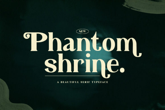 Phantom Shrine: A Serif Font for Creative Product Design