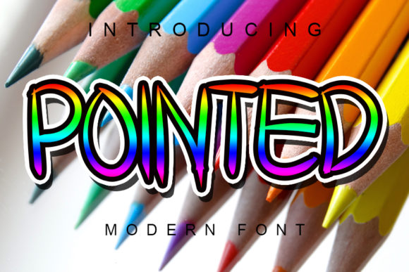 Pointed Font: Elevating Campaign Visuals with Modern Handwritten Typography