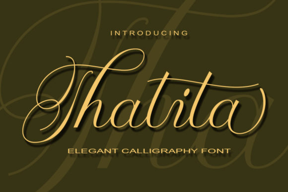 Thalita: An Elegant Calligraphy Font for Campaigns