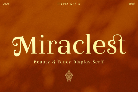 The Miraclest Serif Font: A Distinct Typographic Tool for Editorial Design