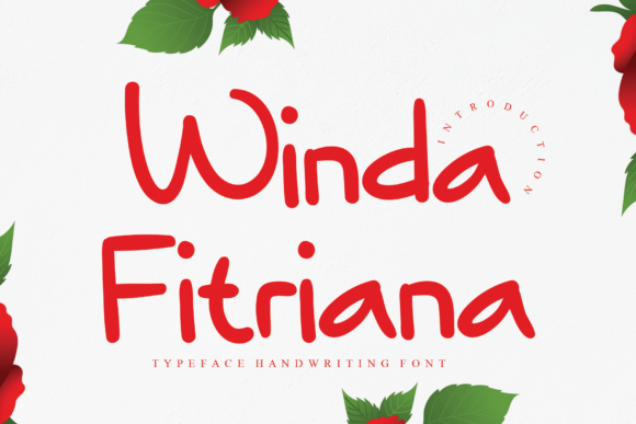 Winda Fitriana: A Handwritten Font for Editorial Personality